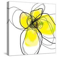 Yellow Petals Three-Jan Weiss-Stretched Canvas