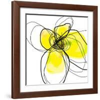 Yellow Petals Three-Jan Weiss-Framed Art Print