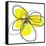 Yellow Petals Two-Jan Weiss-Framed Stretched Canvas