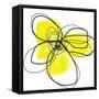 Yellow Petals Two-Jan Weiss-Framed Stretched Canvas