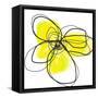 Yellow Petals Two-Jan Weiss-Framed Stretched Canvas