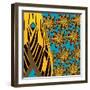 Yellow Pinwheels Made of Moths-Belen Mena-Framed Giclee Print