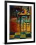 Yellow Pitcher-Pam Ingalls-Framed Giclee Print