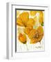 Yellow Poppies-Cherie Roe Dirksen-Framed Giclee Print