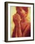 Yellow Prayer-Graham Dean-Framed Giclee Print