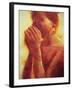 Yellow Prayer-Graham Dean-Framed Giclee Print