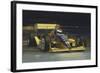 Yellow Race Car-William Vanderdasson-Framed Giclee Print