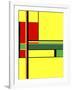 Yellow Rectangles-Diana Ong-Framed Giclee Print