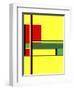 Yellow Rectangles-Diana Ong-Framed Giclee Print