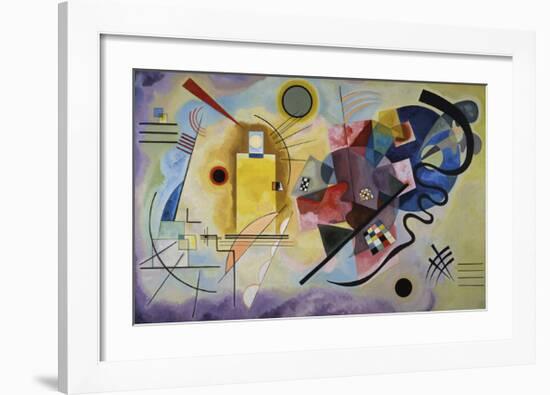 Yellow, Red, and Blue, 1925-Wassily Kandinsky-Framed Art Print