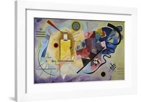 Yellow, Red, and Blue, 1925-Wassily Kandinsky-Framed Art Print