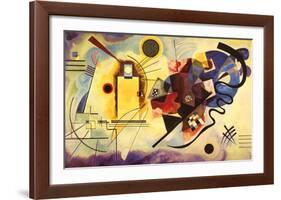 Yellow, Red and Blue, c.1925-Wassily Kandinsky-Framed Art Print