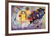 Yellow, Red and Blue, c.1925-Wassily Kandinsky-Framed Art Print