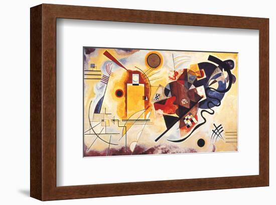 Yellow, Red and Blue, c.1925-Wassily Kandinsky-Framed Art Print