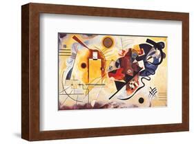 Yellow, Red and Blue, c.1925-Wassily Kandinsky-Framed Art Print