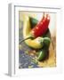 Yellow, Red and Green Chili Peppers-Joerg Lehmann-Framed Photographic Print