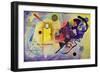 Yellow, Red, Blue, 1925 (Oil on Canvas)-Wassily Kandinsky-Framed Premium Giclee Print