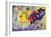 Yellow, Red, Blue, 1925 (Oil on Canvas)-Wassily Kandinsky-Framed Premium Giclee Print