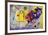 Yellow, Red, Blue, 1925 (Oil on Canvas)-Wassily Kandinsky-Framed Giclee Print