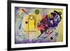 Yellow, Red, Blue, 1925 (Oil on Canvas)-Wassily Kandinsky-Framed Giclee Print