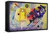 Yellow, Red, Blue, 1925 (Oil on Canvas)-Wassily Kandinsky-Framed Stretched Canvas