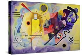 Yellow, Red, Blue, 1925 (Oil on Canvas)-Wassily Kandinsky-Stretched Canvas