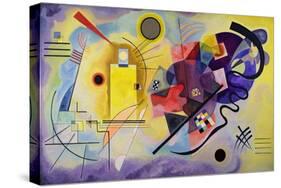 Yellow, Red, Blue, 1925 (Oil on Canvas)-Wassily Kandinsky-Stretched Canvas