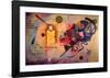 Yellow-Red-Blue (1925)-Wassily Kandinsky-Framed Art Print