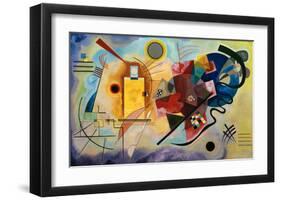 Yellow-Red-Blue, 1925-Wassily Kandinsky-Framed Giclee Print