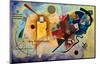 Yellow-Red-Blue, 1925-Wassily Kandinsky-Mounted Giclee Print