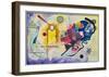 Yellow-Red-Blue (1925)-Wassily Kandinsky-Framed Art Print