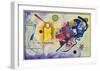 Yellow-Red-Blue (1925)-Wassily Kandinsky-Framed Art Print