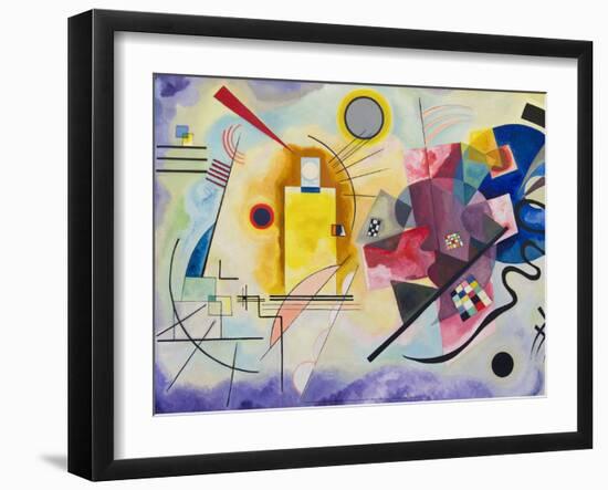 Yellow-Red-Blue, 1925-Wassily Kandinsky-Framed Art Print