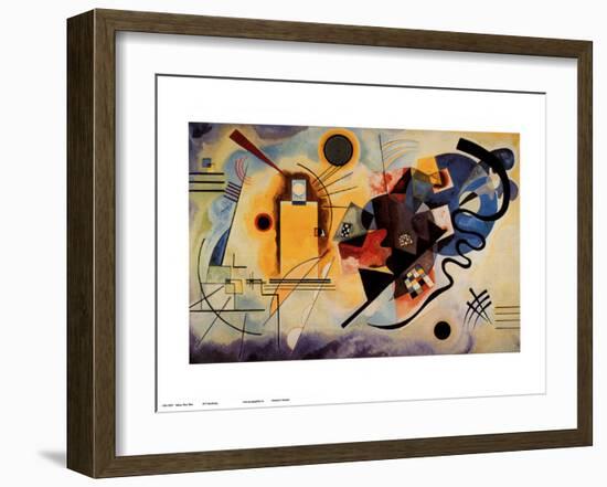 Yellow Red Blue, c.1925-Wassily Kandinsky-Framed Art Print