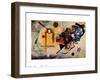 Yellow Red Blue, c.1925-Wassily Kandinsky-Framed Art Print