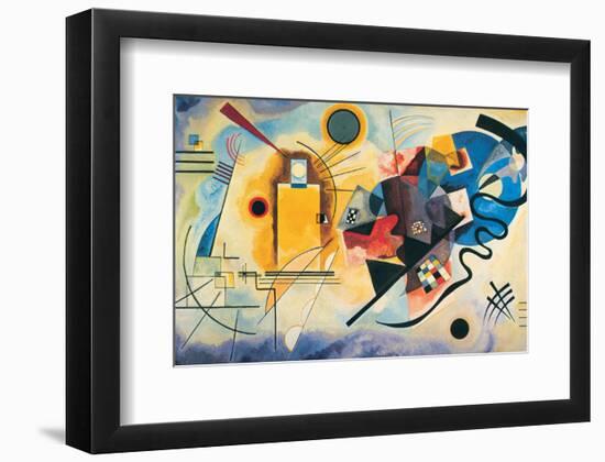 Yellow Red Blue, c.1925-Wassily Kandinsky-Framed Premium Giclee Print