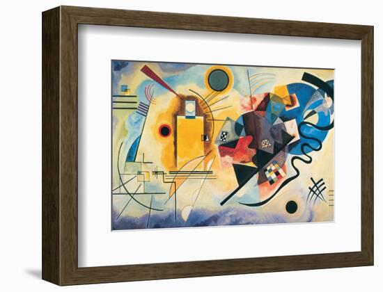 Yellow Red Blue, c.1925-Wassily Kandinsky-Framed Premium Giclee Print