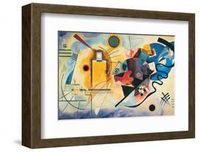 Yellow Red Blue, c.1925-Wassily Kandinsky-Framed Premium Giclee Print