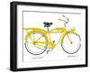 Yellow Roadrunner-Jennifer Goldberger-Framed Art Print