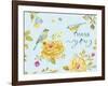 Yellow Rose Thank You-Yachal Design-Framed Giclee Print