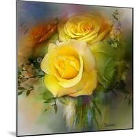 Yellow Rose-Skarlett-Mounted Giclee Print