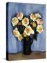 Yellow Roses, 1934 (Oil on Canvas)-Walt Kuhn-Stretched Canvas