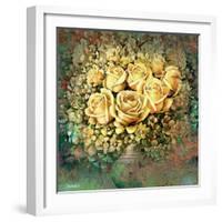 Yellow Roses-Skarlett-Framed Giclee Print