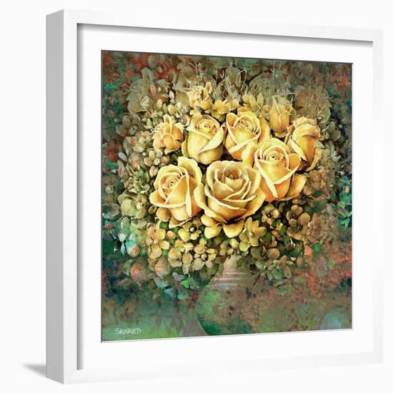 Yellow Roses-Skarlett-Framed Giclee Print