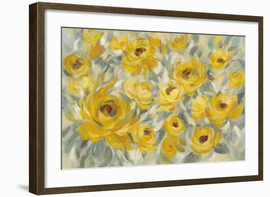 Yellow Roses-Silvia Vassileva-Framed Art Print