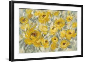 Yellow Roses-Silvia Vassileva-Framed Art Print