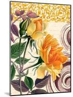 Yellow Roses-Piddix-Mounted Art Print