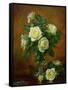 Yellow Roses-Albert Williams-Framed Stretched Canvas