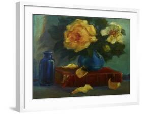 Yellow Roses,-Lee Campbell-Framed Giclee Print