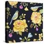 Yellow Roses-Yachal Design-Stretched Canvas